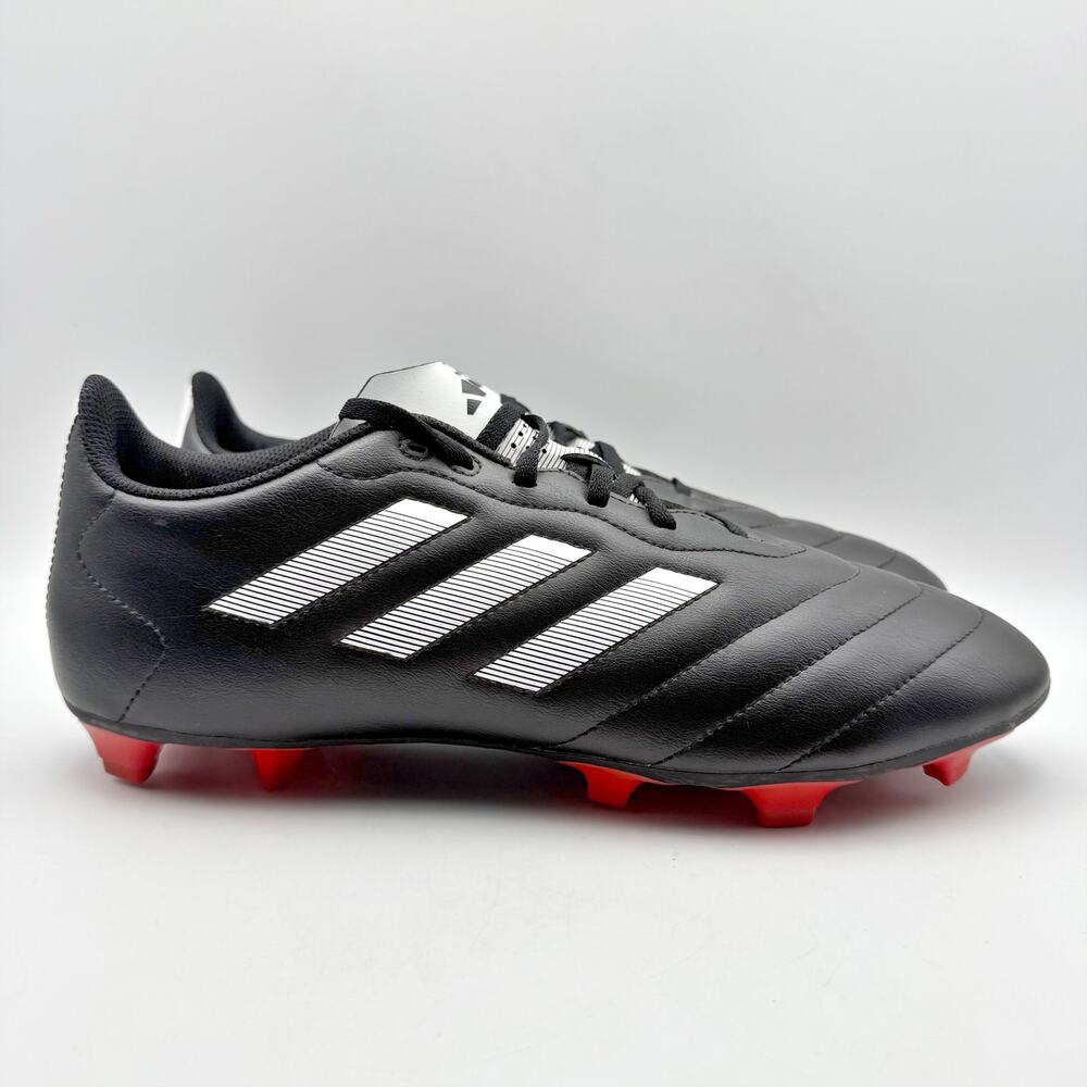 Adidas Mens Goletto Viii Firm Ground Soccer Cleats US 11 M Black Red EUC
